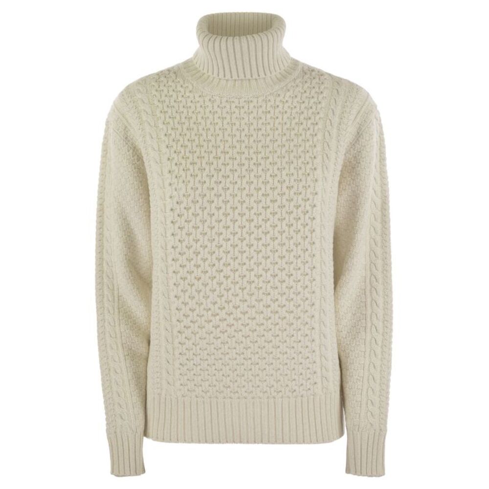 Fabiana Filippi Women Turtleneck Jumper With Special Workmanship